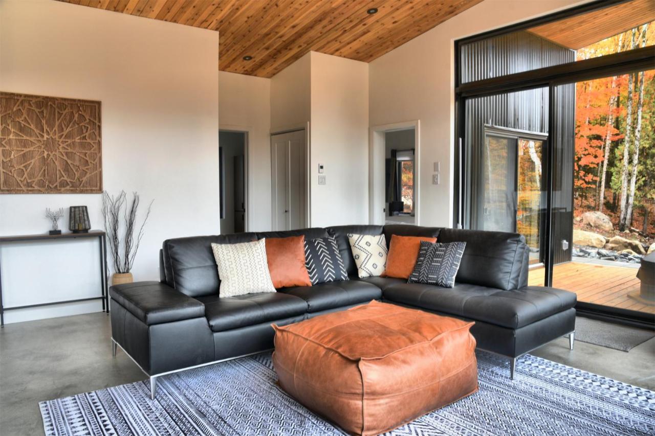 Kallm-Mont-Tremblant Chalet With Hot Tub, Pond & Beach On Private 7Acre Estate Lac-Superieur Exteriér fotografie
